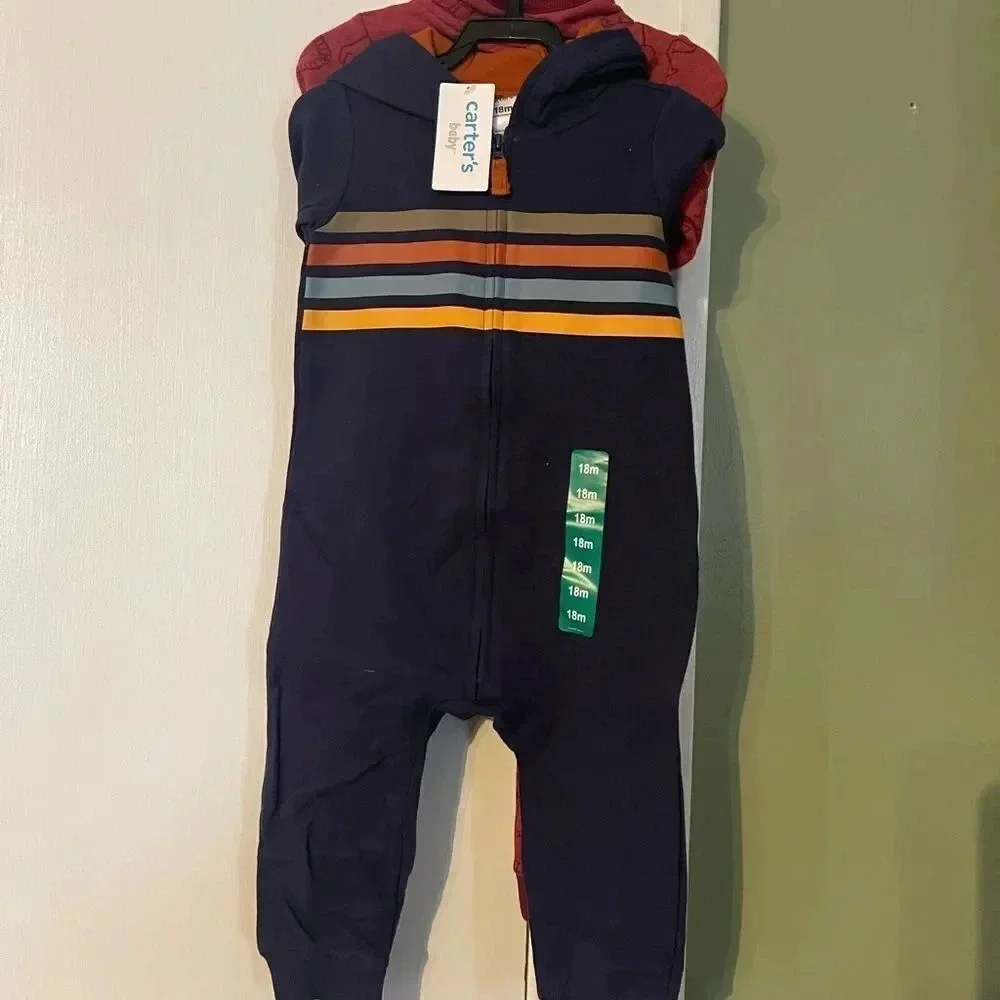 Kids Carter's Infant 2-pack Jumpsuit